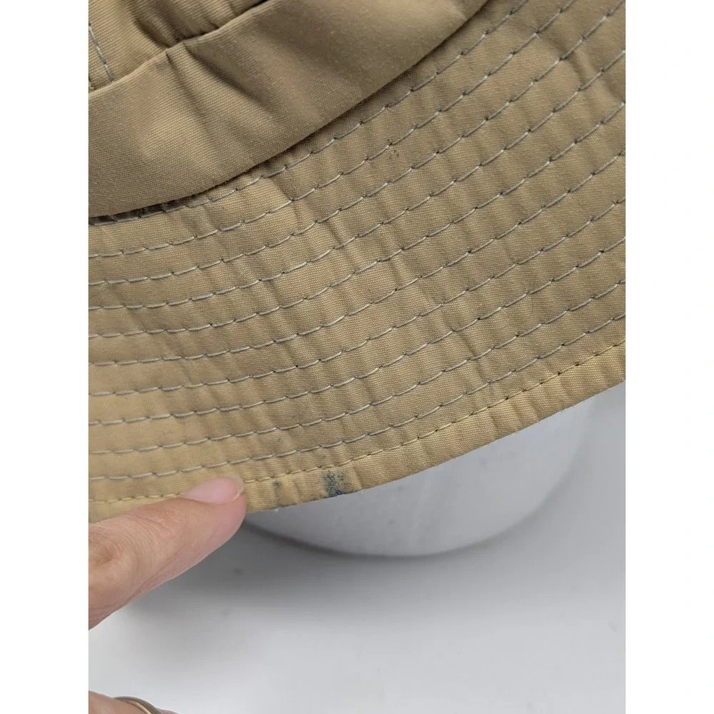 Vintage Columbia Khaki Safari Bucket‎ Golf Hat Size Large Gore-Tex Made in USA